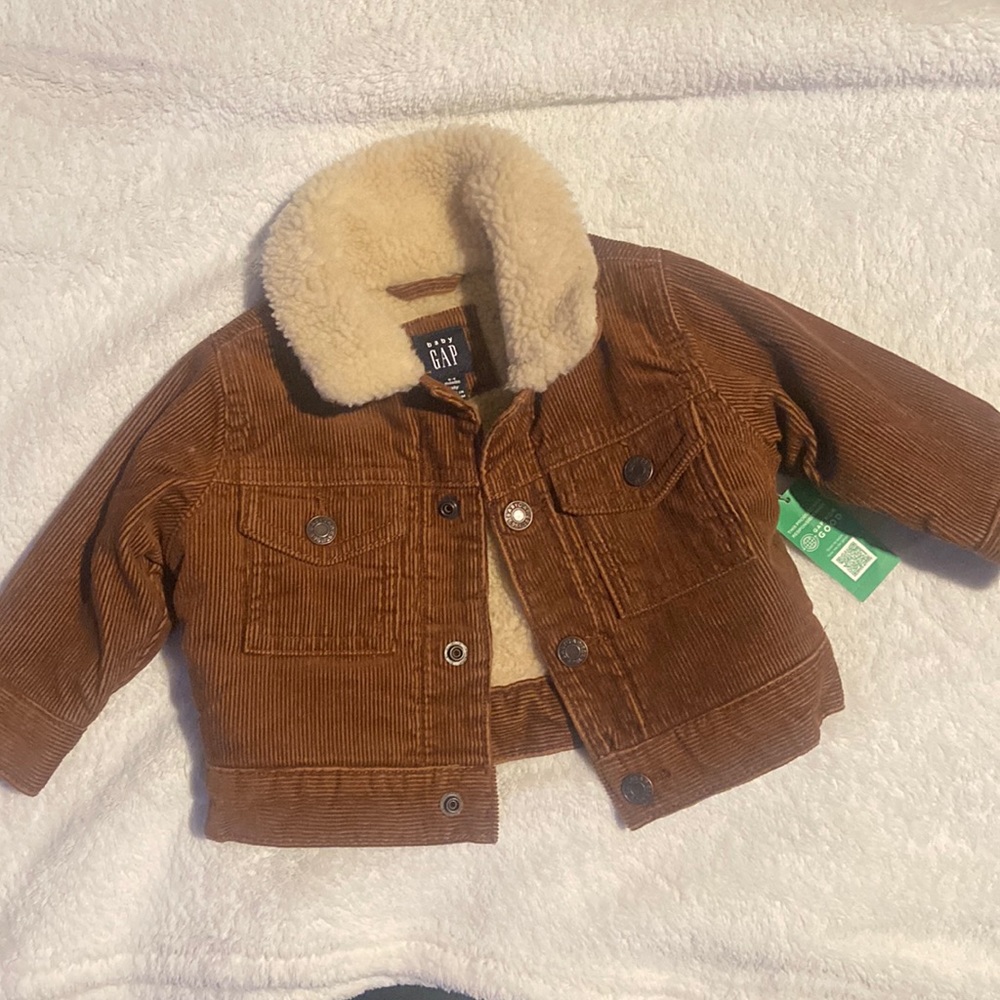 Corduroy Jacket Fleece inside